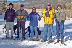 Snowshoeing On New Year's Day